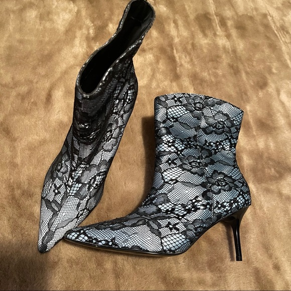 99%NEW #Heeled boots heels=8cm - Picture 1 of 7